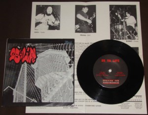25 ta life 7 inch vinyl striving for togetherness records nyhc debut release