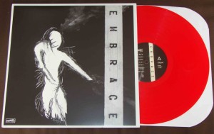 embrace LP dischord records red vinyl repress reissue ian mackaye 