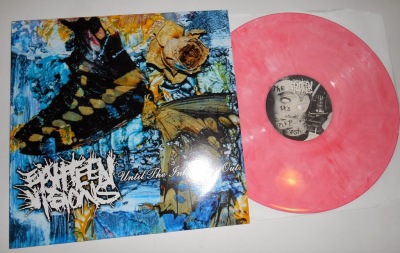 eighteen visions lp pink vinyl good life recordings until the ink runs out limited 